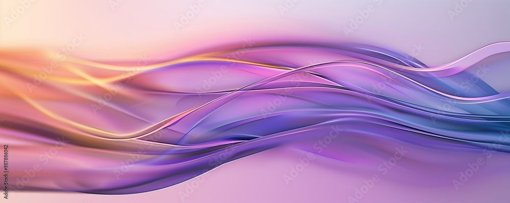Aufkleber abstract background with silk fabric effect. textile sliding pleats. backdrop for design with copy s