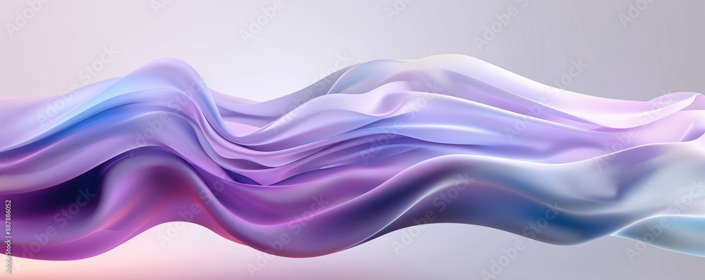 Aufkleber abstract background with silk fabric effect. textile sliding pleats. backdrop for design with copy s
