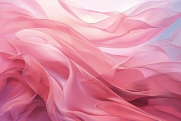 Obraz premium Silk Material Structure Background - Generative AI