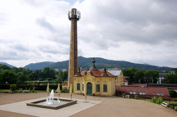 Obraz premium Děčín is a city in the Ústí nad Labem Region of the Czech Republic