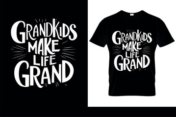 Creative Grandparents Day t-shirt design illustration Vector Graphics T-Shirt illustration