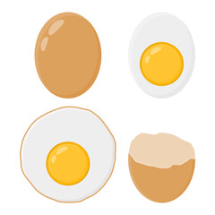 Fried Egg Eggshell Design