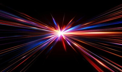 Energetic light rays expansion over black