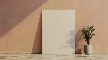 New Blank flyer poster Mockup to replace your design 
