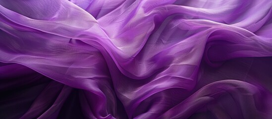 Obraz premium Texture of purple fabric with copy space image
