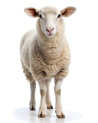 Obraz premium sheep isolated on white