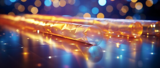 Mylar Material Structure Background - Generative AI