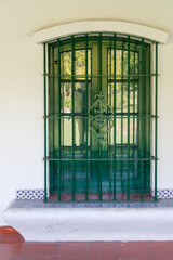 Obraz premium old window in the wall