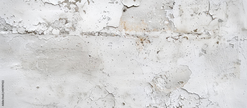 Aufkleber Old gray concrete texture on a beautiful white abstract background adding copy space image