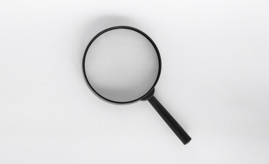 Magnifying Glass isolated on white color background