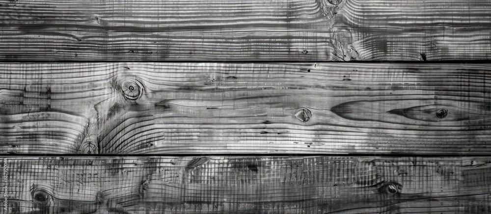 Aufkleber wooden background with black and white color wood texture featuring ample copy space image