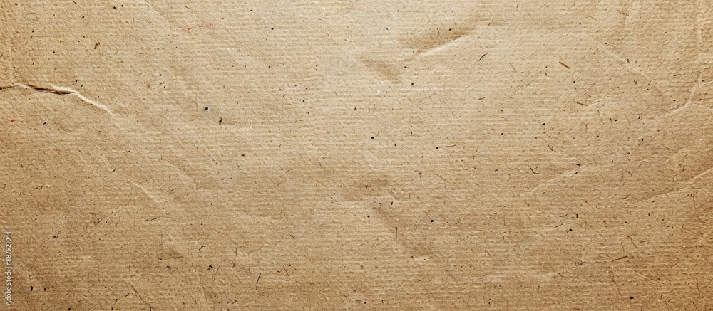 Poster Textural cardboard paper background with ample copy space image for creative design