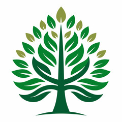 vector illustration of a tree