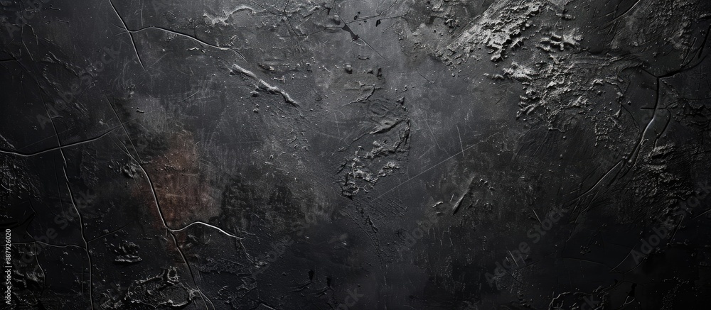 Poster grunge style black textured background with copy space image