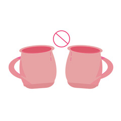 Islamic ramadan vector illustration, prayer equipment