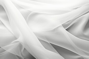 Obraz premium Tulle Material Structure Background - Generative AI