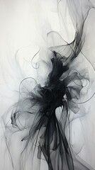 Fototapeta premium Tulle Material Structure Background - Generative AI