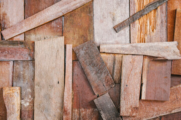 Wood wall, Scrap wood wall art background