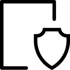 security document shield icon
