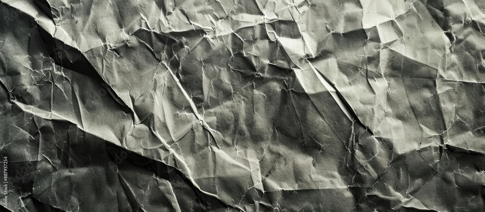 Aufkleber vintage background with a creased black and white paper texture perfect for adding text over the cop
