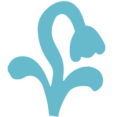 Flower Abstract Shape