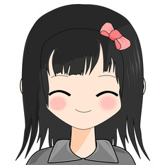 girl with a smile