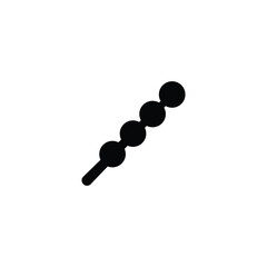 Satay icon design trendy