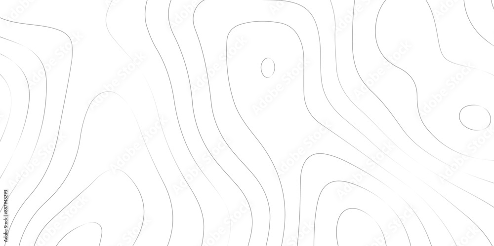 Poster abstract design with seamless pattern with lines topographic map. geographic mountain relief. retro 