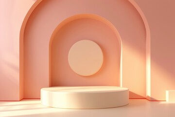 free trendy product stage background