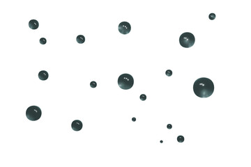 water drops on a glass