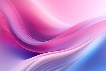 Abstract waves shape glowing in ultraviolet spectrum. Background for banner, backdrop or texture