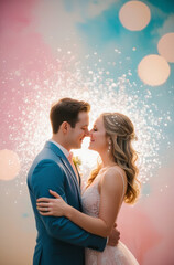 a cute happy couple 
