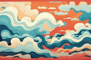 Foam Material Structure Background - Generative AI