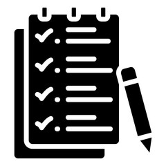 Task List Icon For Design Element