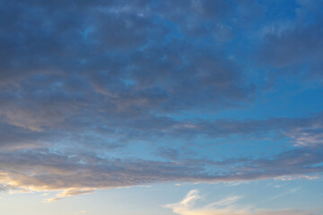 white fluffy clouds standing out against a black background