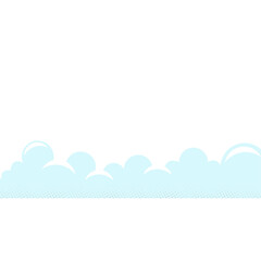 Cloud Comic Footer