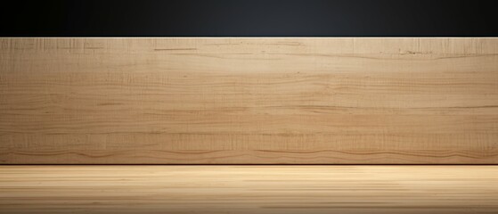 Fototapeta premium Balsa Wood Material Structure Background - Generative AI