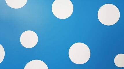 Blue Polka Dot Pattern