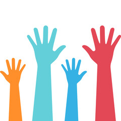 Obraz premium International Youth Day Hand