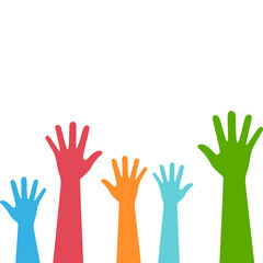 Obraz premium International Youth Day Hand