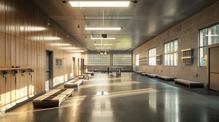 A spacious law enforcement training center