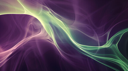 Naklejka premium Abstract fluid art background dark purple and green colors. Liquid acrylic painting on canvas with blue gradient and splash. Watercolor backdrop with cyan waves pattern.