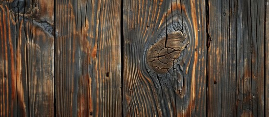 Obraz premium Close up of a wooden surface with copy space image