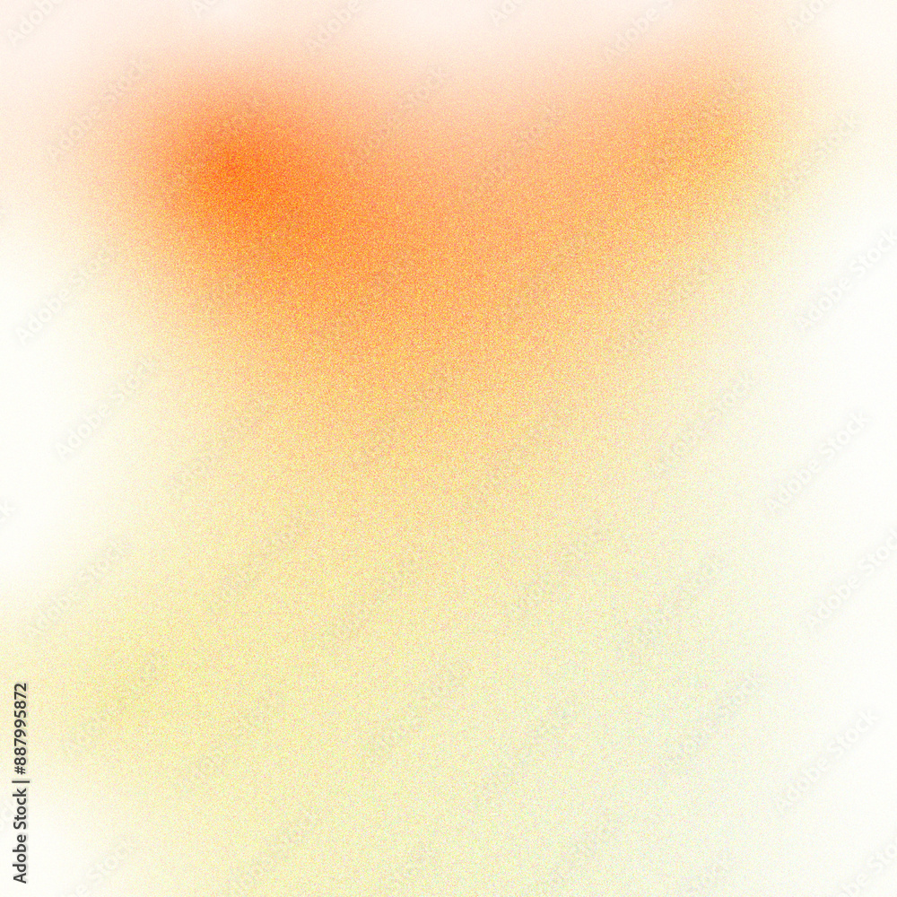 Poster orange abstract gradient design element transparent background noise effect