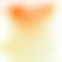 Orange abstract gradient design element transparent background noise effect
