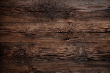 Processed collage of old rustic dark brown wood planks texture. Background for banner, backdrop