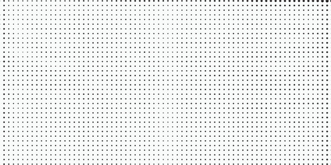 Basic halftone dots effect in black and white color. Halftone effect. Dot halftone. Black white halftone.Background with monochrome dotted texture. Polka dot pattern template