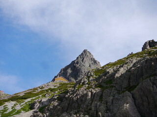 北アルプスの名峰「槍ヶ岳」