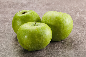 Sweet and juicy green apple