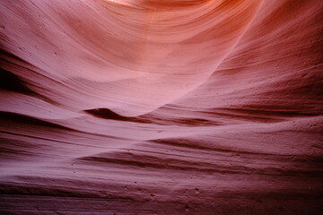 Canyon wall in Lower Antelope Canyon, Arizona, US